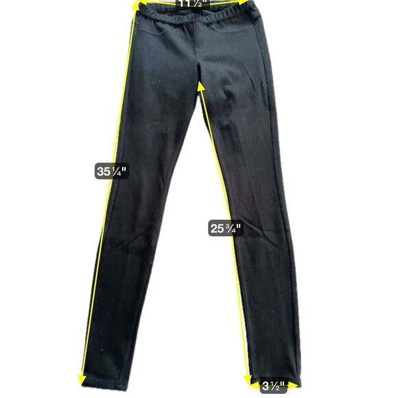 Hue Woman's Leggings Black Sz XS‎ - Picture 1 of 3